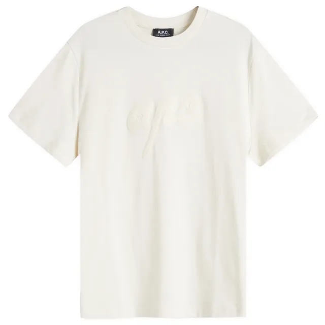 Asics A.P.C. Women's Lenny Logo T-Shirt Mastic