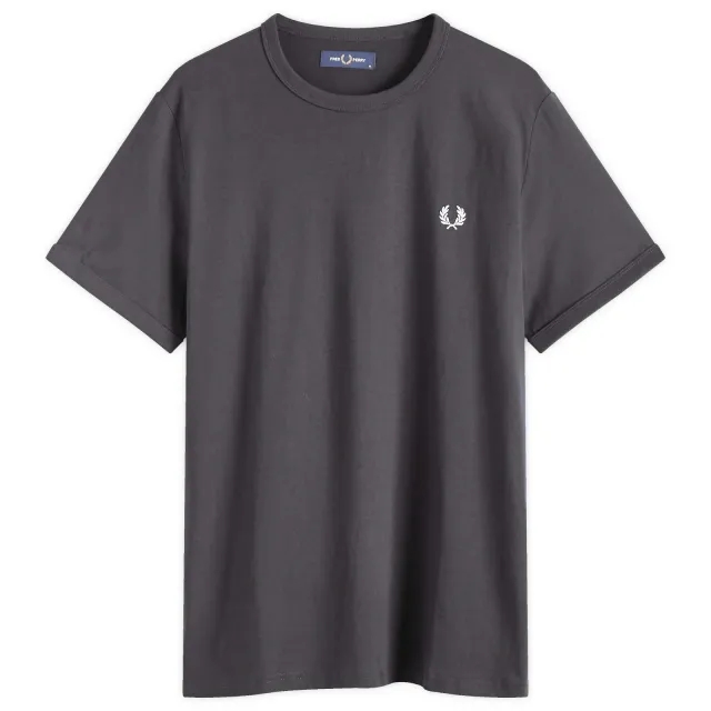 Fred Perry Ringer T-Shirt, Grey