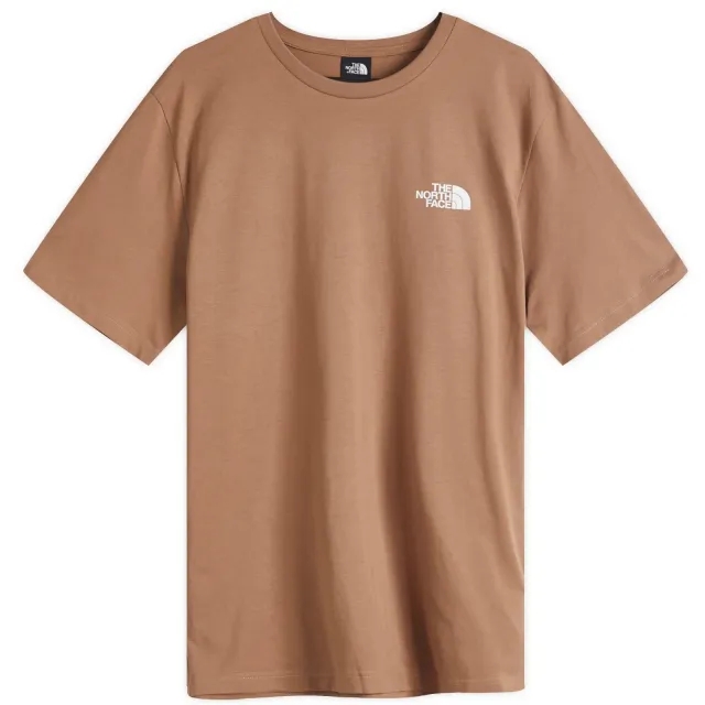 The North Face Cotton Blend Regular Fit Short Sleeve Dome T-Shirt, Latte