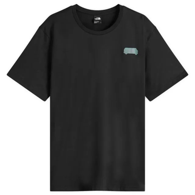 The North Face Camping Van Backprint T-Shirt In Black