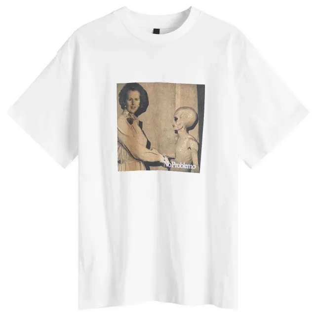 No Problemo Men's Special Relationship SS Tee White