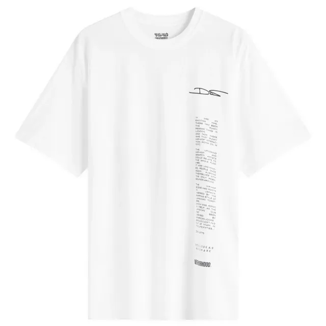 Neighborhood Men's x Rebel Dread Hardware T-Shirt 2 White