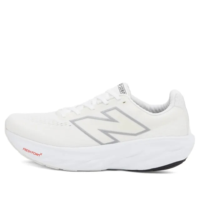New Balance Men's Fresh Foam X 1080 v14 in White/Grey Synthetic