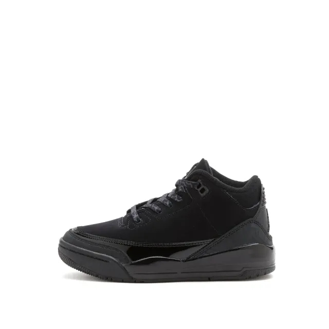 Nike Jordan Air Jordan 3 Retro Sneaker (PS) Black/Charcoal/White