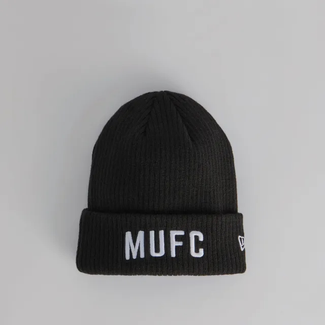 Manchester United x New Era MUFC Cuff Beanie Black