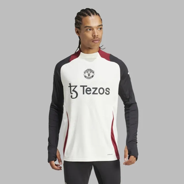 adidas Manchester United Pre-Match Warm Top Black
