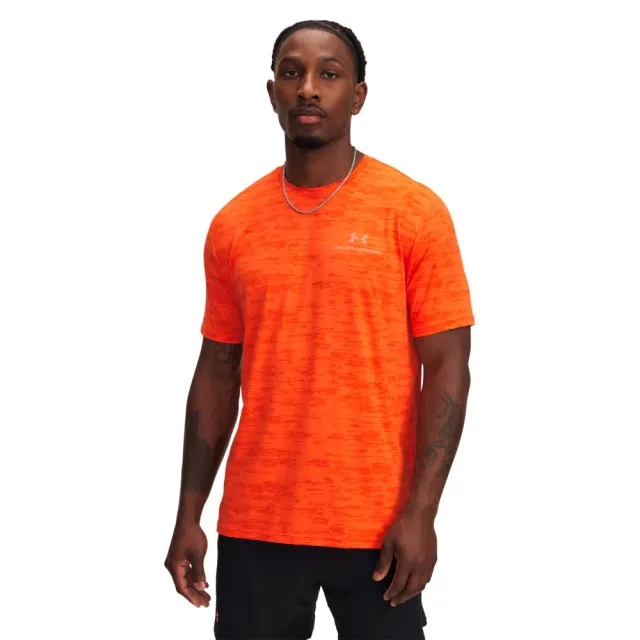 Men's  Under Armour  Vanish Energy Printed Short Sleeve Fire / Dynamite / Fire XXL