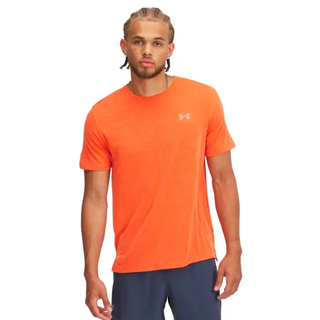 Under Armour Launch Camo T-Shirt - Orange - Size 2XL - Orange