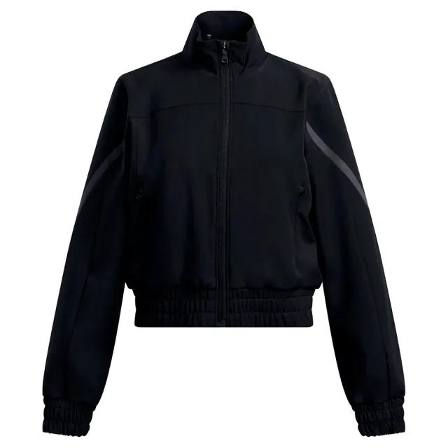 Girls'  Under Armour  Unstoppable Crop Jacket Black / Black / Black YXS (48 - 50 in)