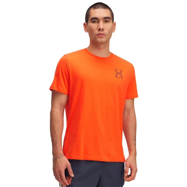 Under Armour Run 96 Shortsleeve Running Shirt Men - Orange