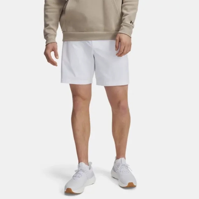 Men's  Under Armour  Drive Pull-On Shorts White / Halo Gray 3XL