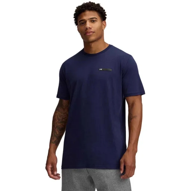 Under Armour Left Chest Strip Logo Short Sleeve T-shirt