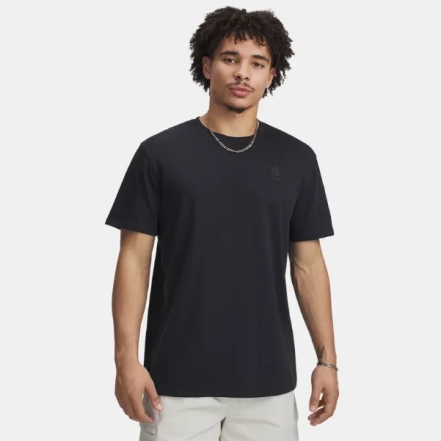 Under Armour Men's Curry Heavyweight Trend T-Shirt Black / Black XXL