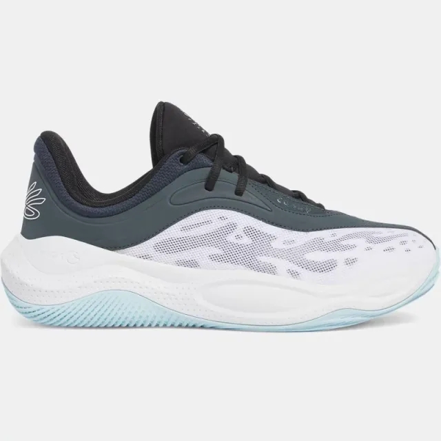 Under Armour Unisex Curry Splash 25 Basketball Shoes Black / Gray Void / White 8
