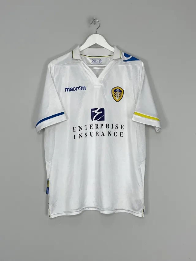2011/12 LEEDS UNITED HOME SHIRT (M) MACRON | Cult Kits