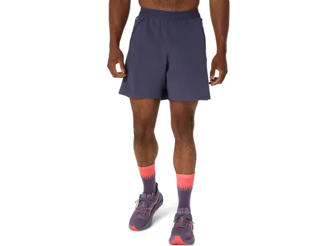 Asics Road 7 Inch Short - Grey - Size S - Grey