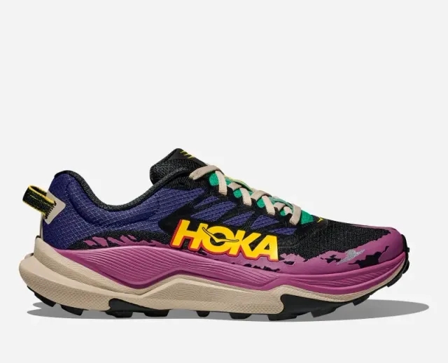 Hoka One One HOKA Women's Torrent 4 Trail Shoes in Mountain Iris/Oatmeal