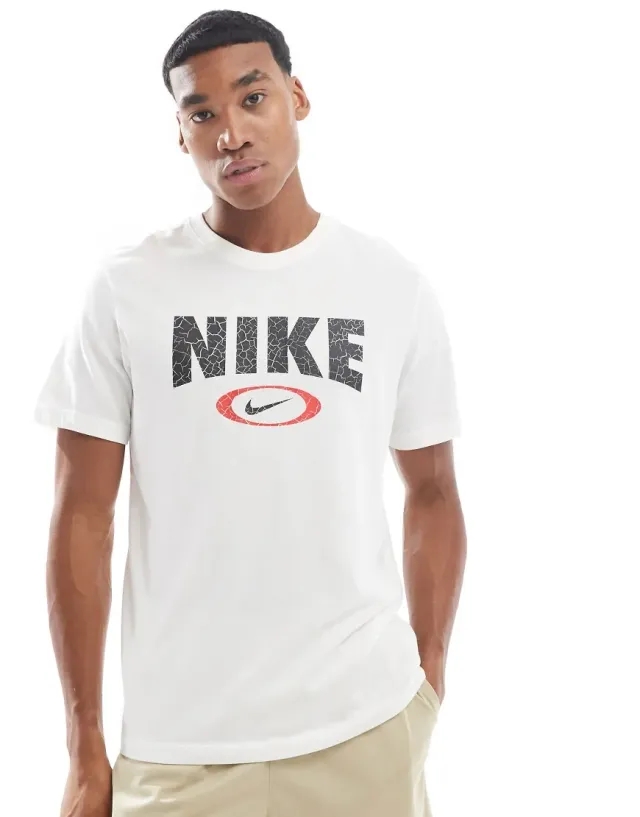 Nike Training Dri-Fit Slogan T-Shirt In White