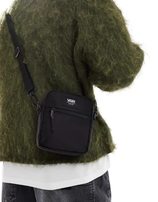 Vans - Bail Crossbody Bag, Man, Black
