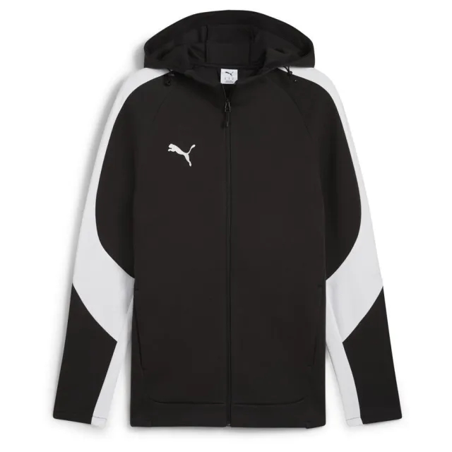 Puma Hoodie Teamevostripe - ['Black']