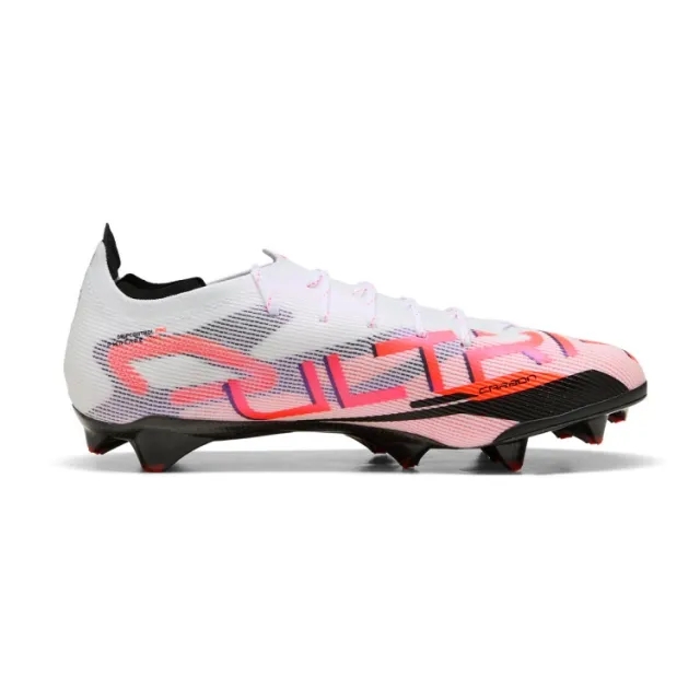 Puma Ultra 5 Carbon Fg Unlimited - Puma White/Puma Black/Glowing Red - ['White']