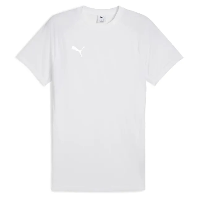 Puma T-Shirt Teamevostripe - ['White']