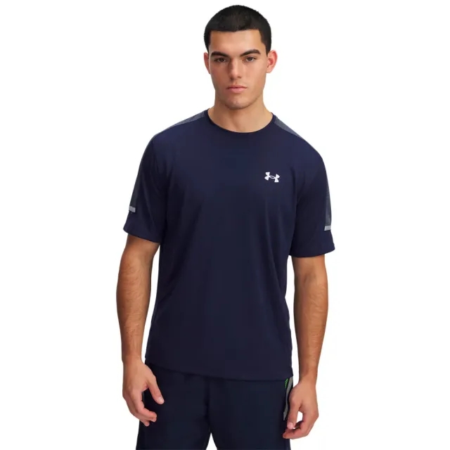 Men's  Under Armour  Tech™ Utility Short Sleeve Midnight Navy / Downpour Gray / White XXL