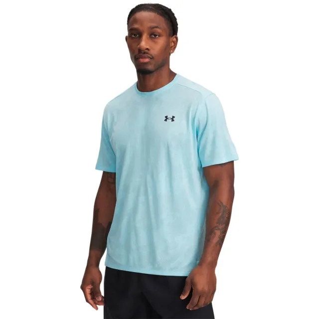 Men's  Under Armour  Tech™ Vent Jacq Under Armour rd Short Sleeve Stream / Black XXL