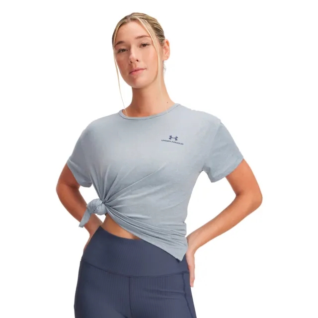 Women's  Under Armour  Vanish Energy Short Sleeve Downpour Gray / Harbor Blue / Downpour Gray XXL