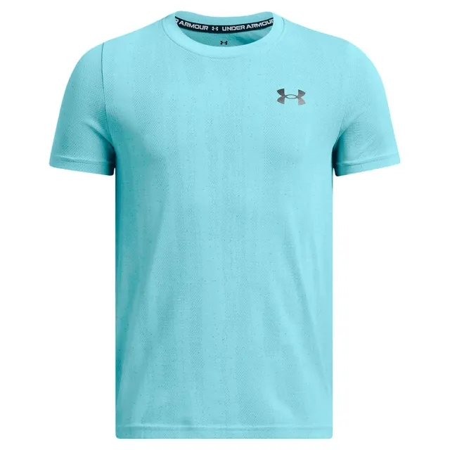 Boys'  Under Armour  Vanish Seamless Short Sleeve Stream / Black YXL (63 - 67 in)