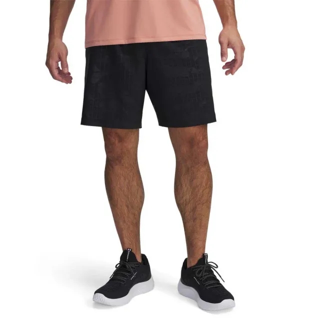 Men's  Under Armour  Tech™ Woven Emboss Shorts Black / White 3XL
