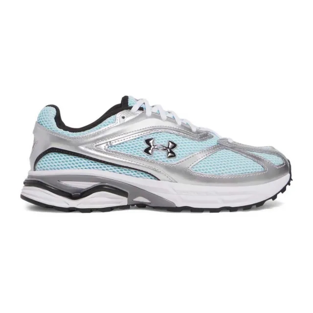 Unisex  Under Armour  Apparition Shoes Stream / Metallic Silver / Black 8