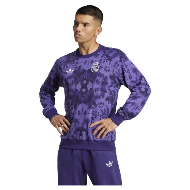 Adidas Real Madrid Cny Crew Sweatshirt