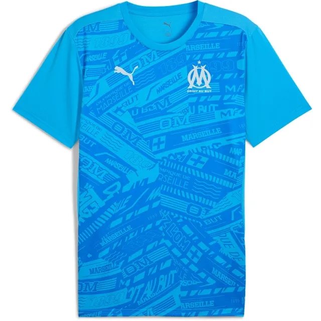 Puma Marseille Mens SS Pre-Match Home Shirt 2024/25