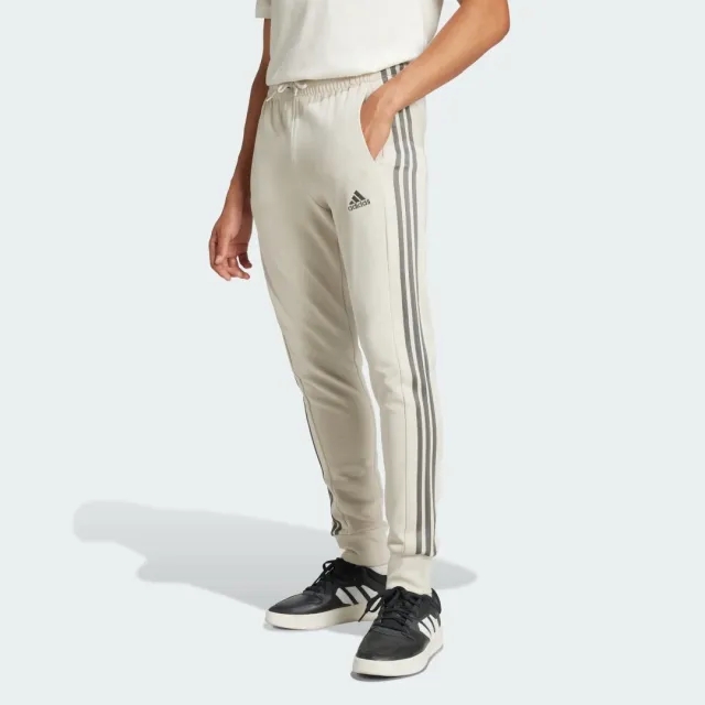 adidas Essentials French Terry Tapered Cuff 3-Stripes Joggers