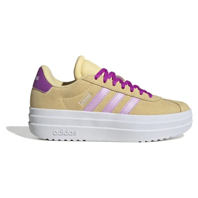 adidas Junior VL Court Bold Trainer - Yellow - Size 4.5 - Yellow