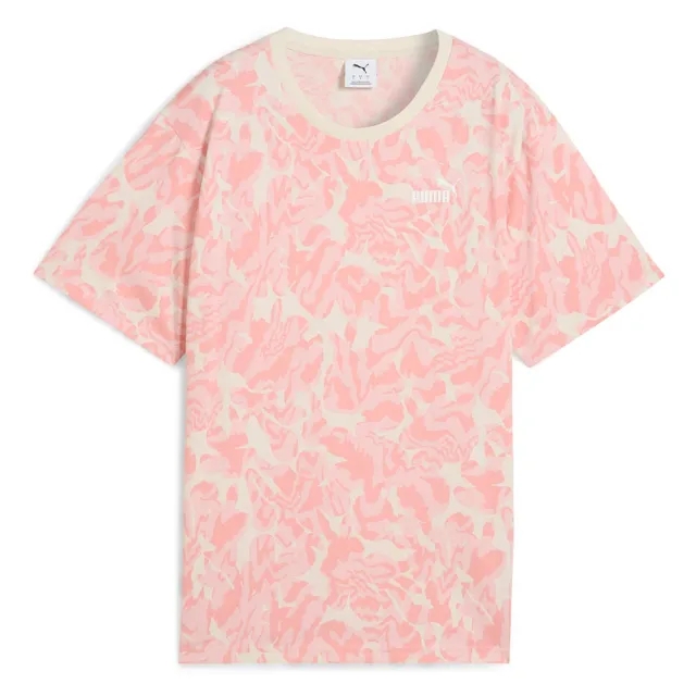 Puma Select Ess Nature 2.0 Aop 684987 Relaxed Fit Short Sleeve T-shirt
