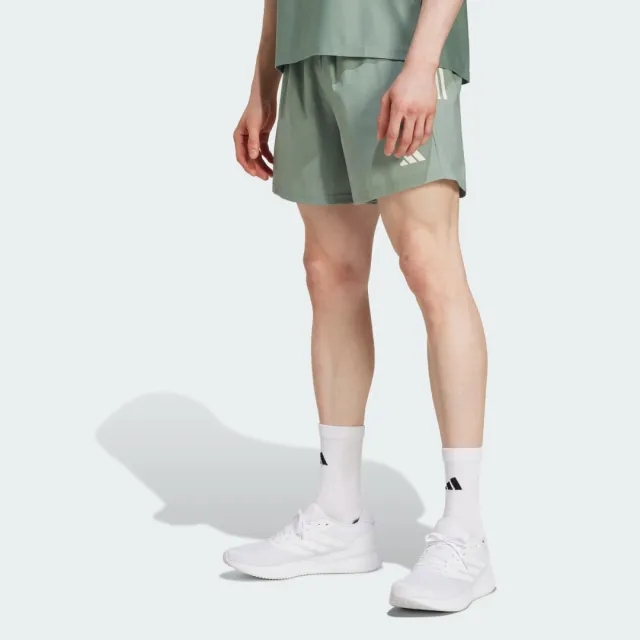 adidas Own The Run 5in Running Shorts Men - Sage
