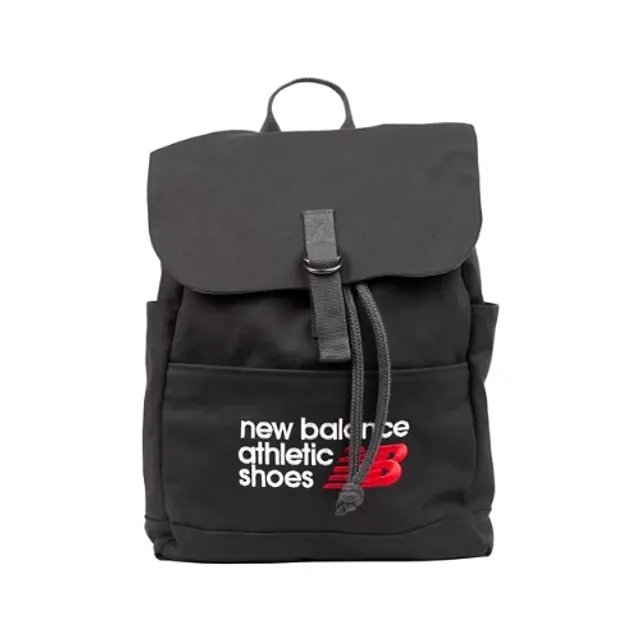 New Balance Unisex Canvas Backpack in Black Polyester