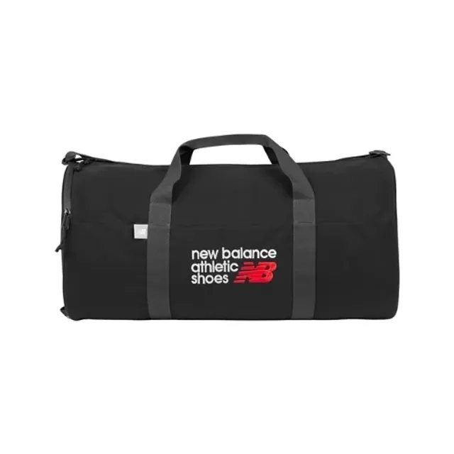 New Balance Unisex Canvas Duffle in Black Polyester