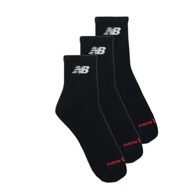 New Balance  NB Everyday Ankle 3 Pairs  men's Sports socks in Black