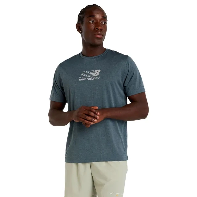 New Balance Athletics Reflective Graphic Short Sleeve T-shirt