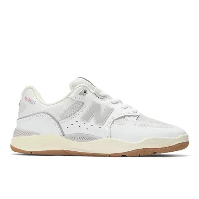 New Balance Men's NB Numeric Tiago Lemos 1010 in White/Grey Suede/Mesh