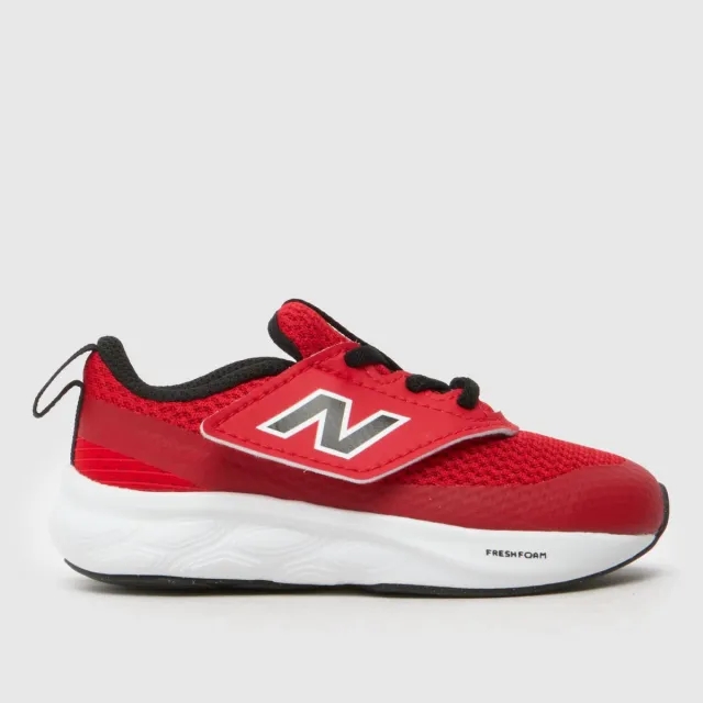 New Balance red fresh foam 625 Boys Toddler trainers