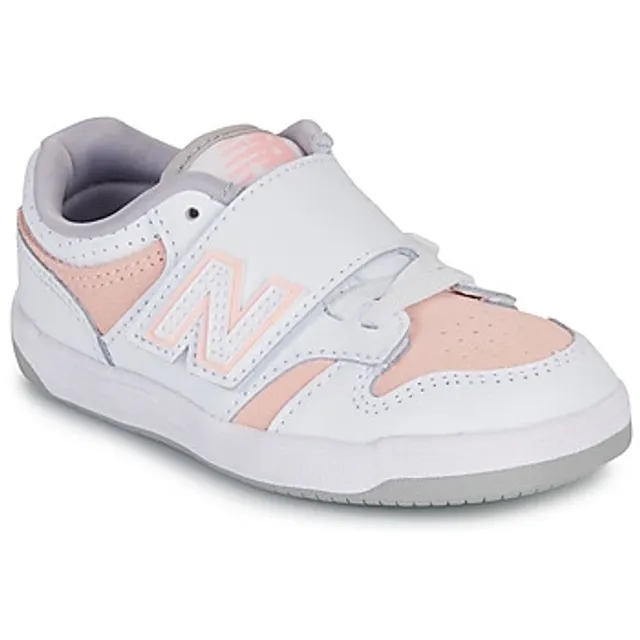 New Balance  480  girls's Children's Shoes (Trainers) in White