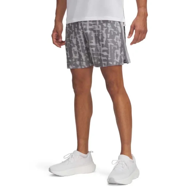 Men's  Under Armour  Launch 7 Shorts Mod Gray / Steel / Reflective XXL