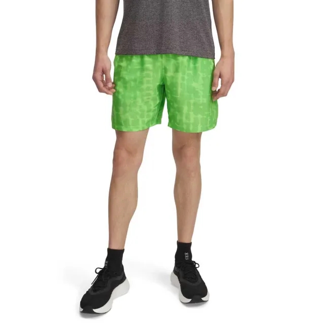Under Armour Launch Print 7in Short Running Shorts Men - Green