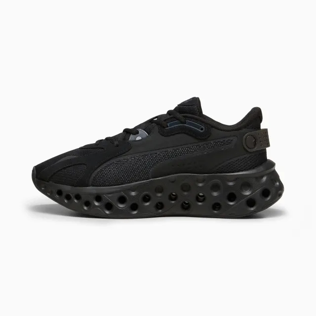 PUMA Softride Frequence Running Shoes Unisex, Black/Flat Dark Grey