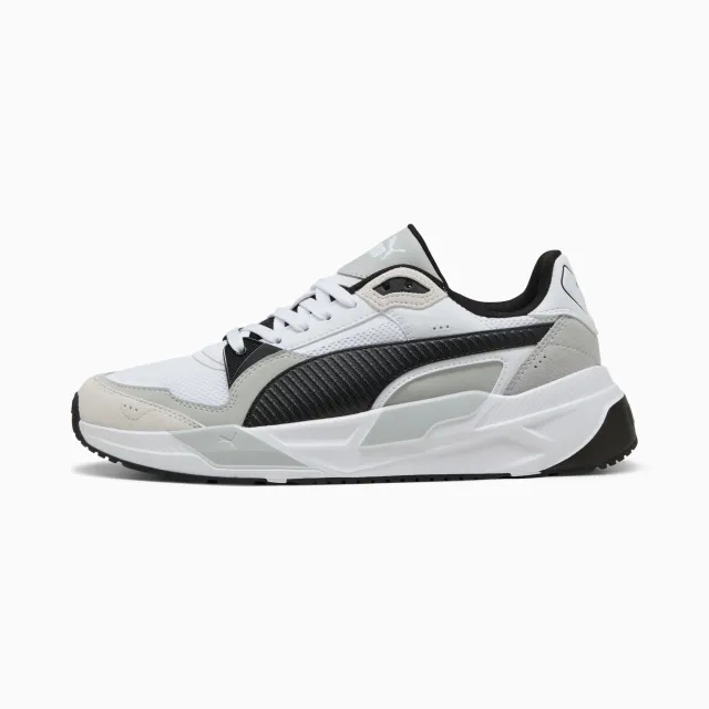 PUMA Trinity 2 Sneakers Unisex, White/Black/Cool Light Grey