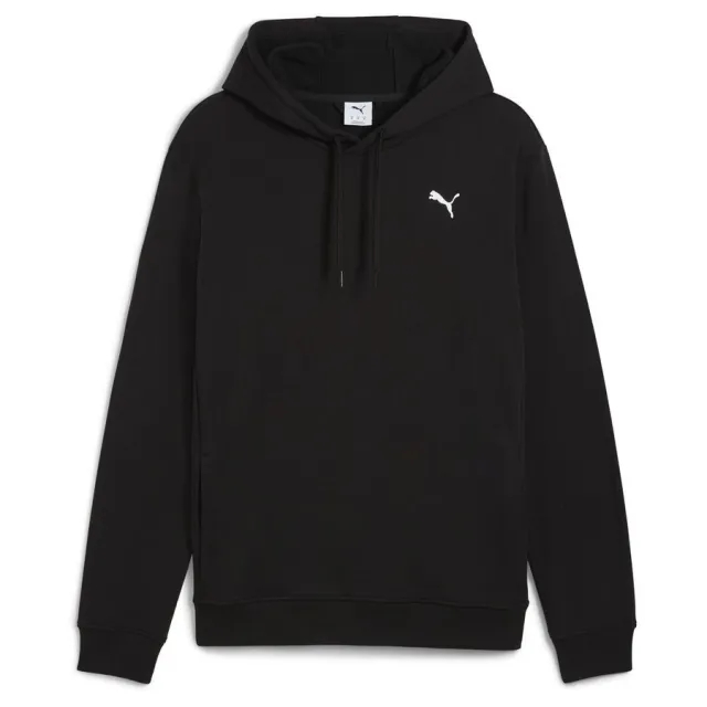 M Tad Essentials French Terry Hoodie Puma Black - ['Black']